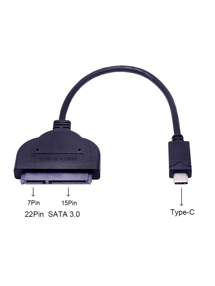 Câble USB C to Sata