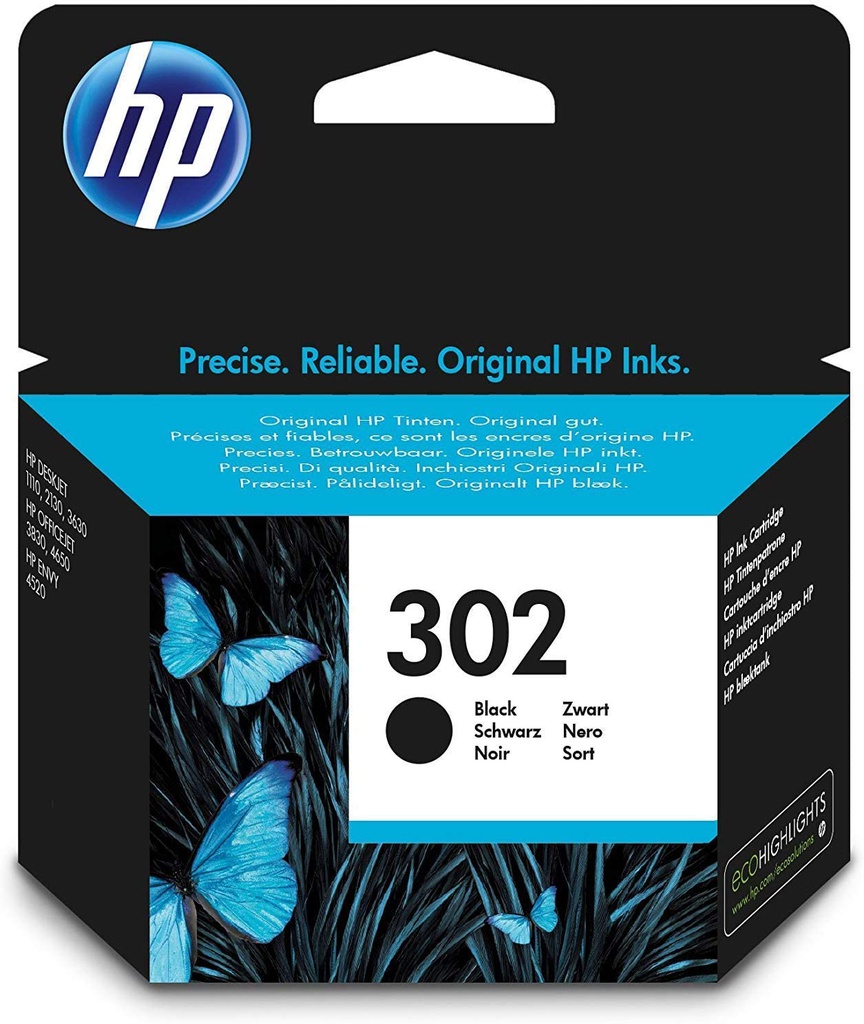 Cartouche HP 302 Noir