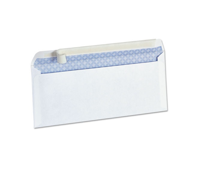 CBS white envelope peel and seal