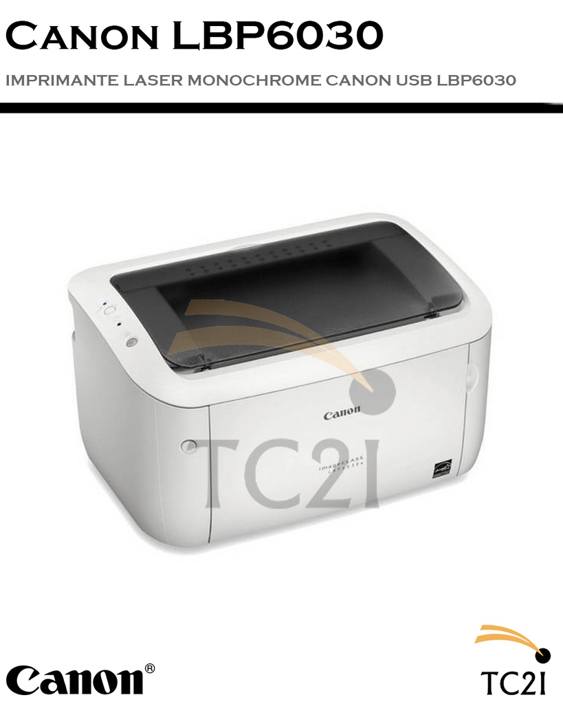 IMPRIMANTE LASER MONOCHROME CANON USB LBP6030