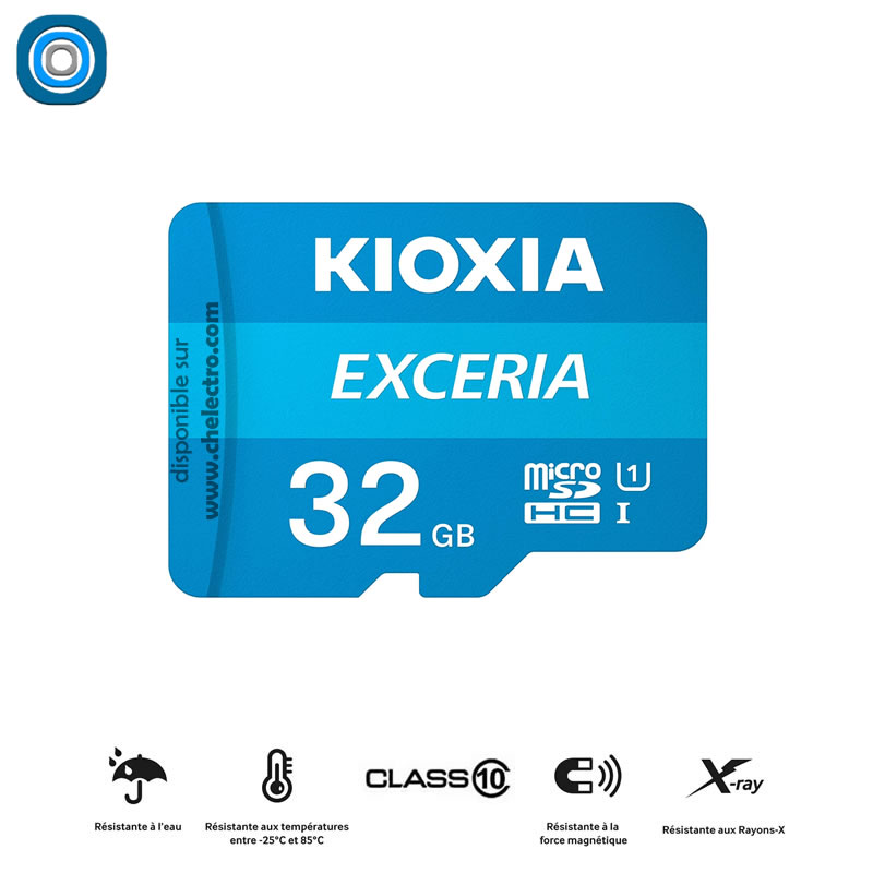 Carte memoire  Kioxia 32go