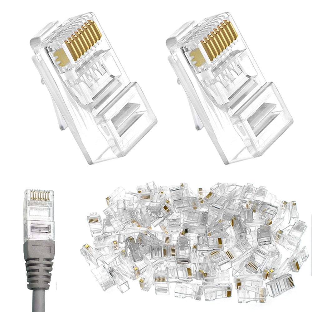 Connecteur Rj45 Cat6 Métal Blindé Fiche RJ45 Cat6 8P8C