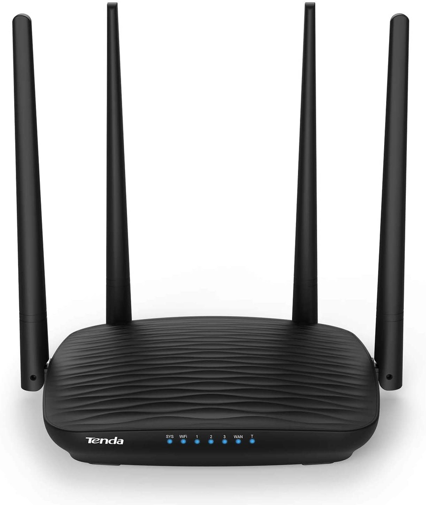 Tenda AC5 AC1200 Double Bande WiFi routeur Noir