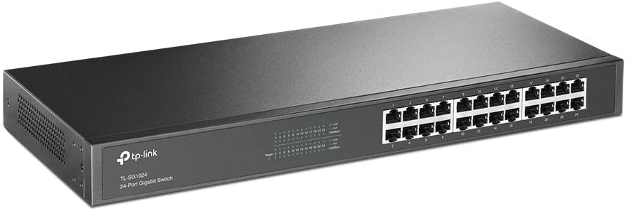 TP-Link TL-SG1024 Switch 24 Ports Gigabit (Rackable, Boîtier Métal)