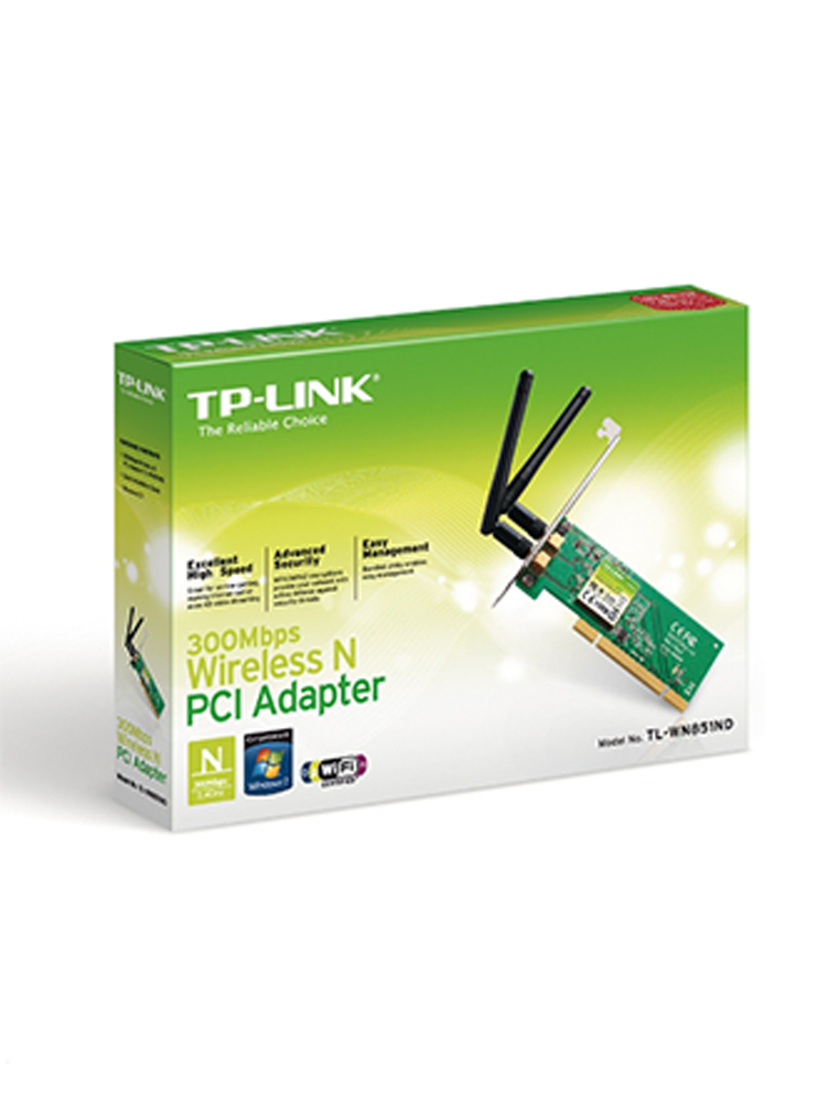 TP Link TL-WN851N carte WiFi PCI N 300Mbps