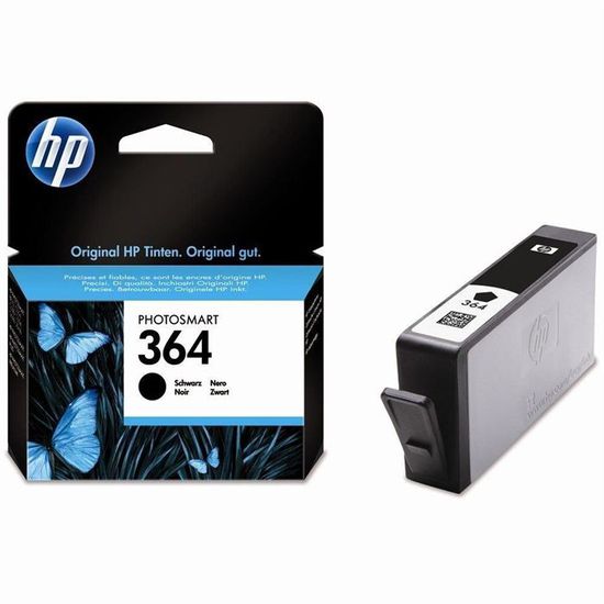 HP 364 Cartouche d'encre Noir authentique (CB316EE)