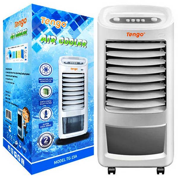 TENGO VENTILATEUR ET CLIMATISEUR A EAU AIR COOLER SUR PIED TG15A