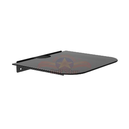 Étagère murale en verre pour support DVD simple