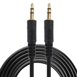 Generic Cable Jack Audio Auxiliaire Mâle - Noir