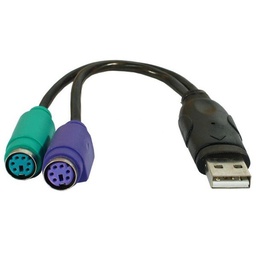 Adaptateur Convertisseur USB Pour Clavier Et Souris PS/2