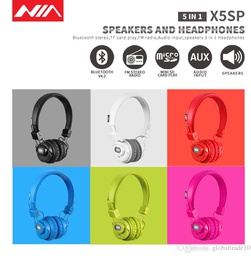 Casque sans fil Bluetooth d'origine NIA X5SP