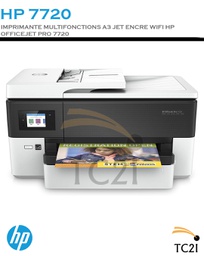 IMPRIMANTE MULTIFONCTIONS A3 JET ENCRE WIFI HP OFFICEJET PRO 7720