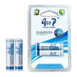 Batterie rechargeable Qoop 2500mAh AAA