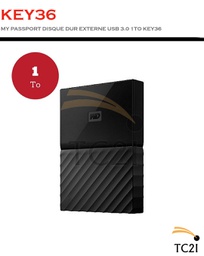 MY PASSPORT DISQUE DUR EXTERNE USB 3.0 1TO KEY36