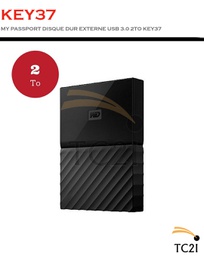 MY PASSPORT DISQUE DUR EXTERNE USB 3.0 2TO KEY37