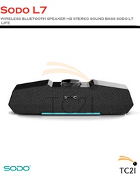 WIRELESS BLUETOOTH SPEAKER HD STEREO SOUND BASS SODO L7 LIFE