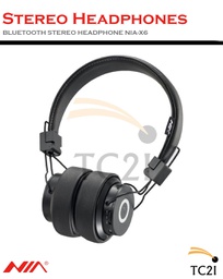 Casque d'origine NIA X6 sans fil stéréo Bluetooth casque fone de ouvido bluetooth avec micro Support TF carte FM Radio écouteur