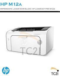 IMPRIMANTE LASER NOIR BLANC HP LASERJET PRO M12A