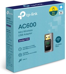 TP-Link Archer T2U Clé WiFi AC 600 Mbps, adaptateur USB wifi