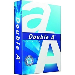 Double A Premium - Ramette de 500 feuilles de papier machine 80 g/m² Format A4