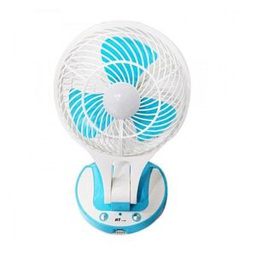 MINI VENTILATEUR RECHARGEABLE AVEC LUMIERE LED JR 5588